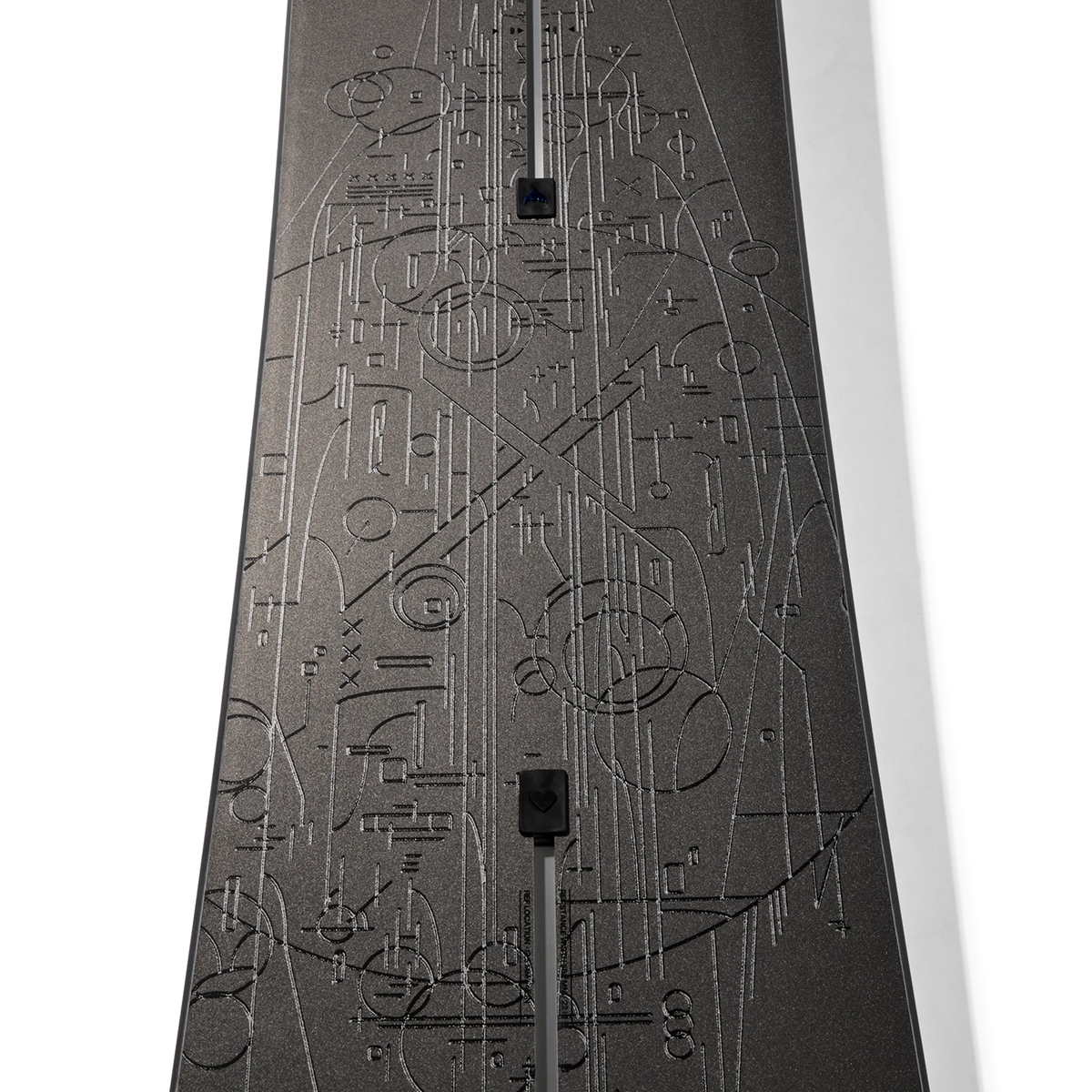 BURTON Custom X etched snowboard