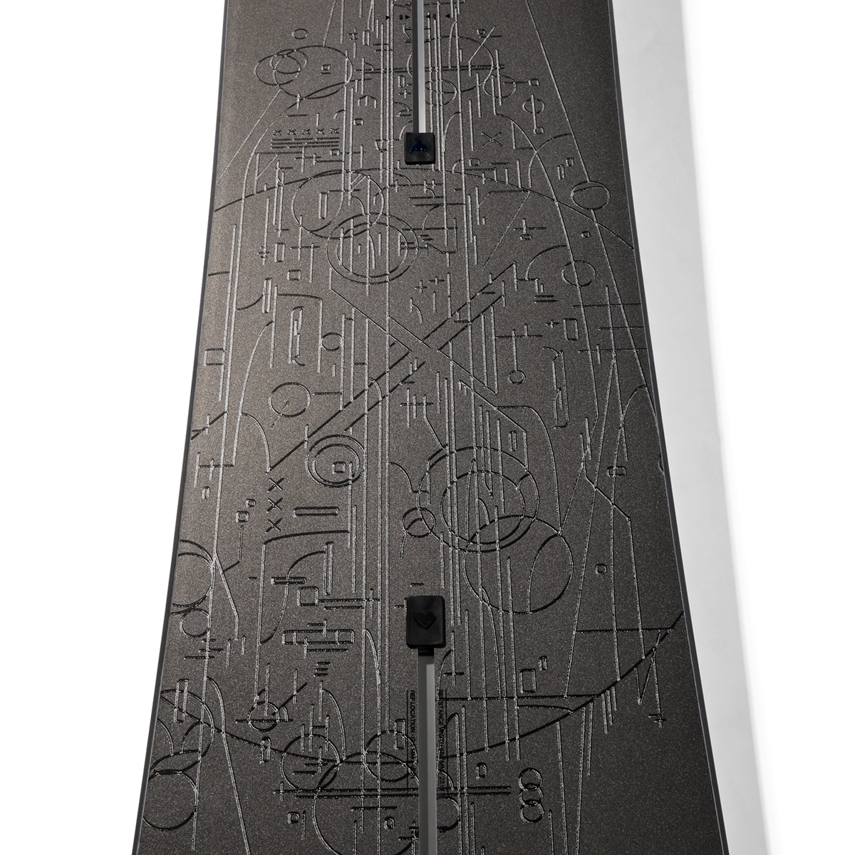 BURTON Custom X Wide etched black dēlis