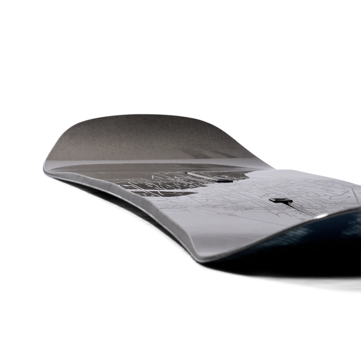 BURTON Custom X etched snowboard