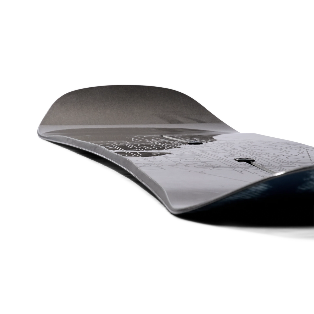 BURTON Custom X Wide etched black dēlis