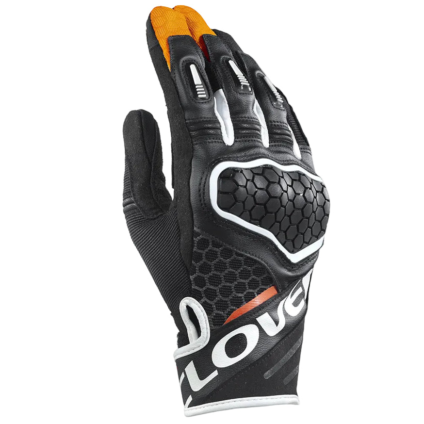 CLOVER cimdi Predator 2 orange/black