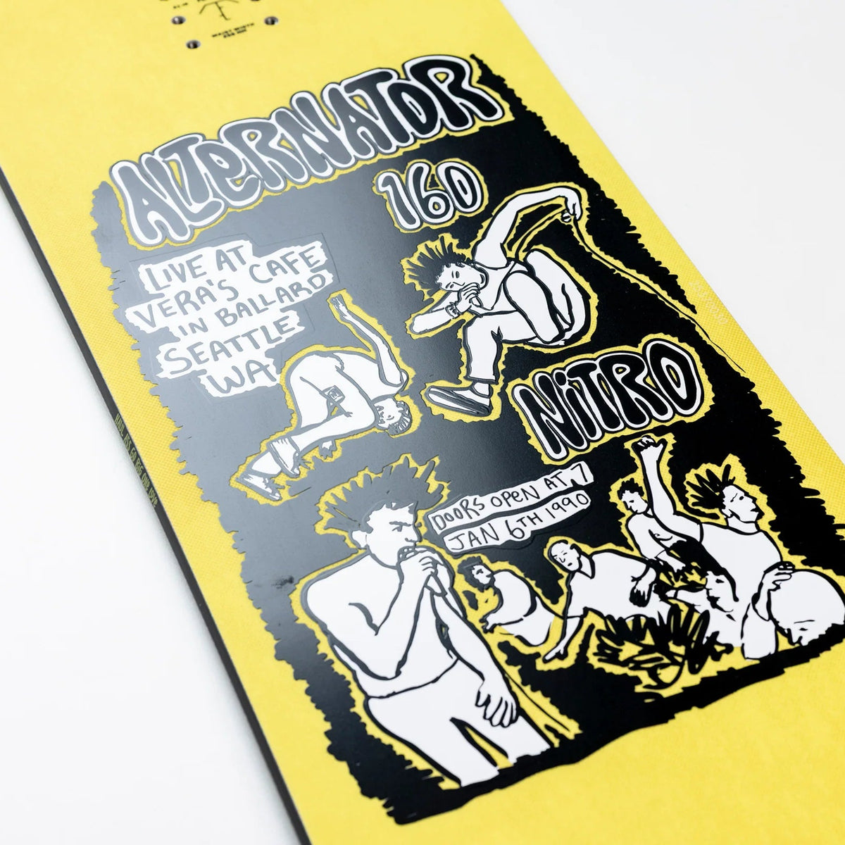 NITRO Alternator yellow snowboard