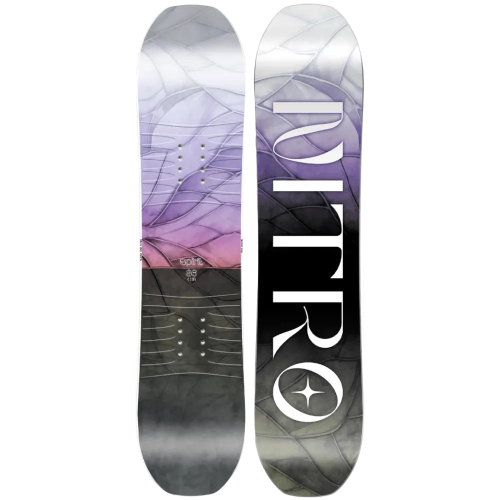NITRO Spirit Kids violet/black dēlis