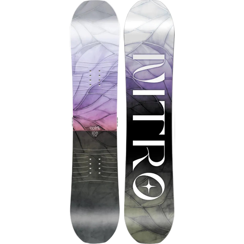 NITRO Spirit Kids violet/black dēlis