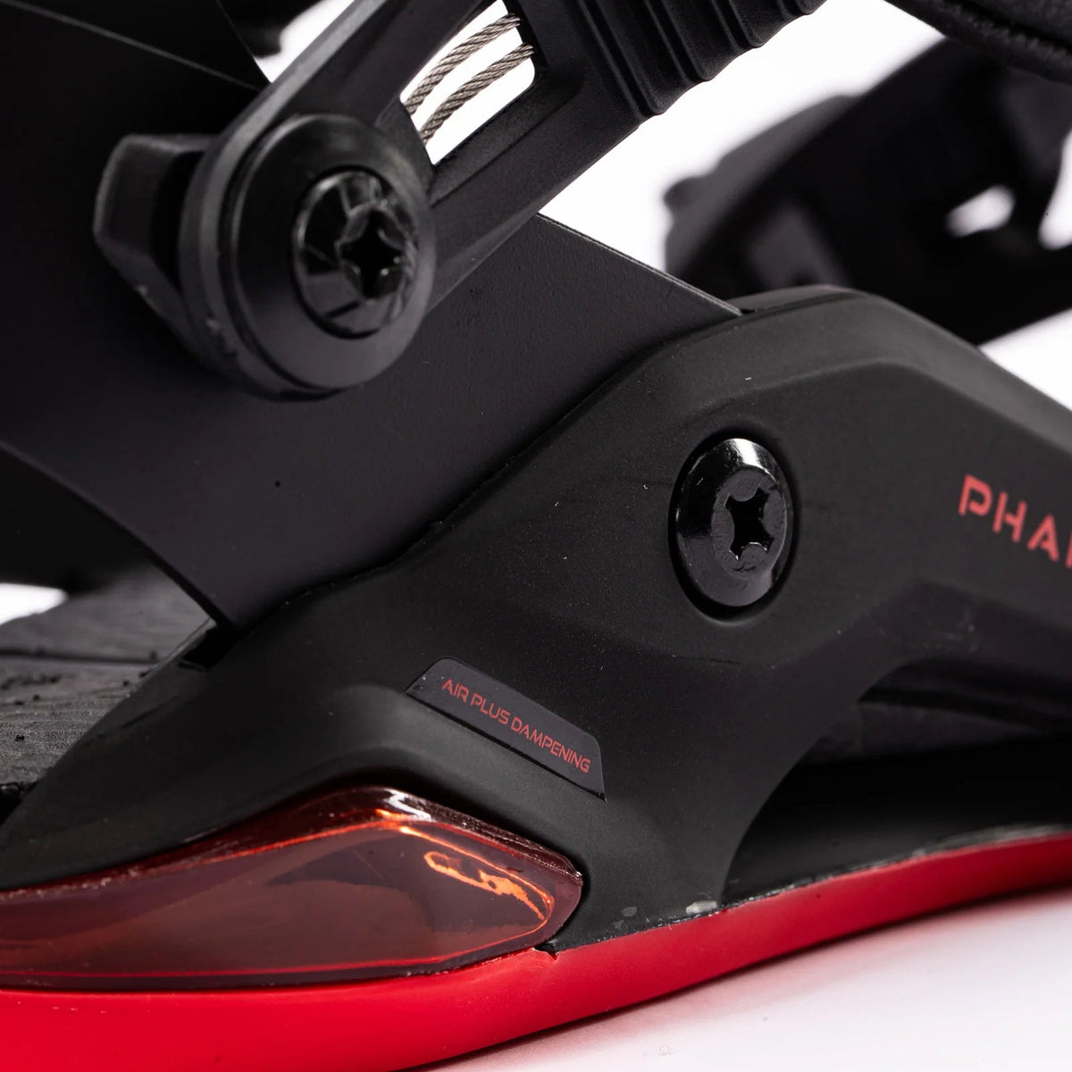 NITRO Phantom+ ultra black/red stiprinājumi
