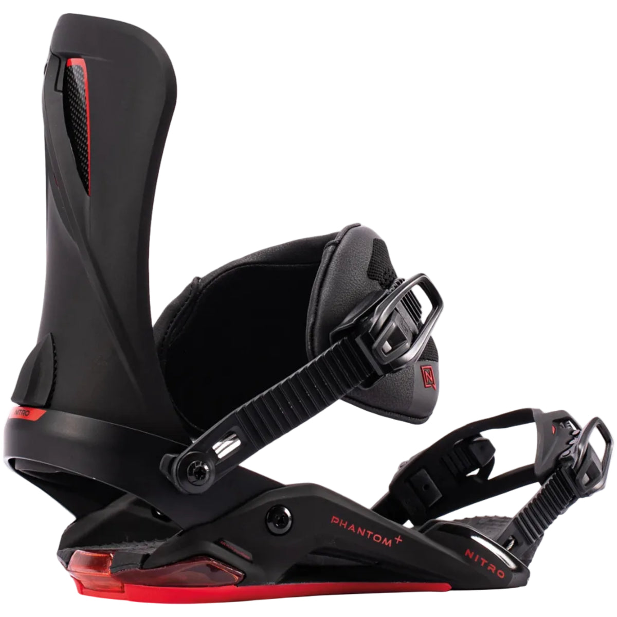 NITRO Phantom+ ultra black/red stiprinājumi