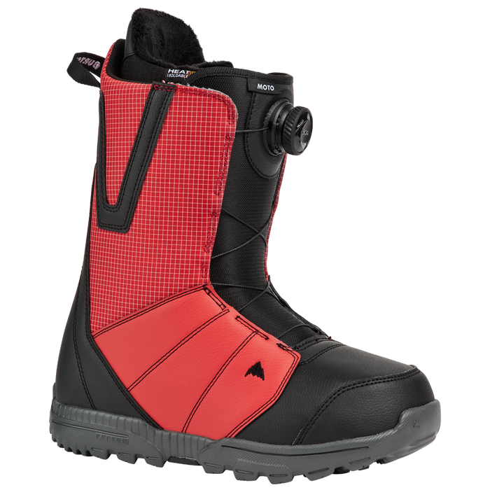 BURTON Moto Boa geranium red/black zābaki