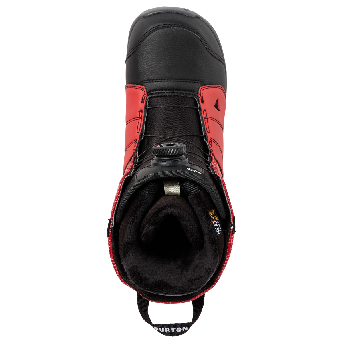 BURTON Moto Boa geranium red/black zābaki