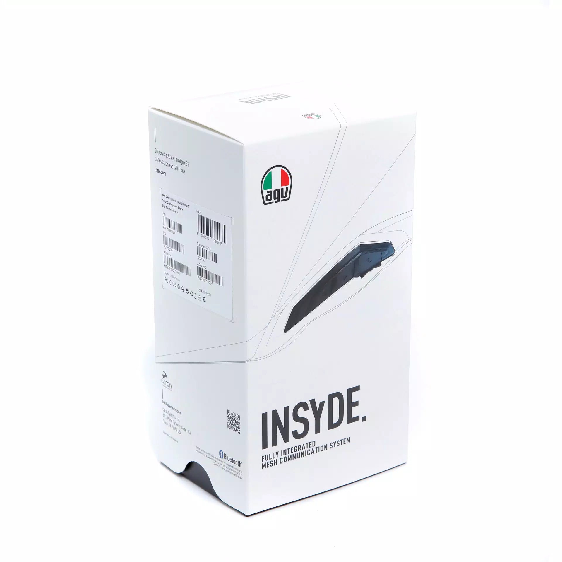 AGV handsfree system Insyde by Cardo for Tourmodular/K7