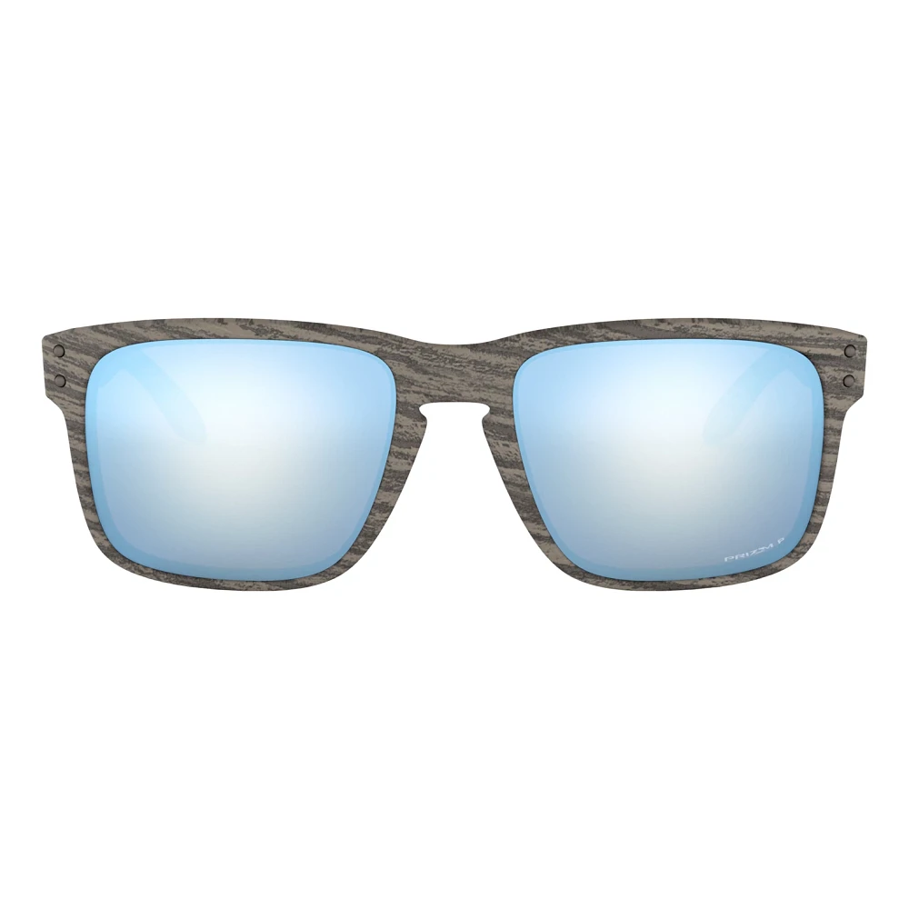 OAKLEY saulesbrilles Holbrook woodgrain w/prizm deep water polar