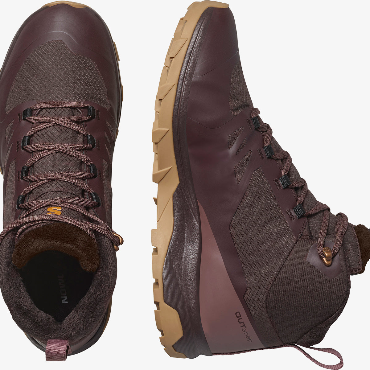 SALOMON apavi Outsnap CS WP W black coffee