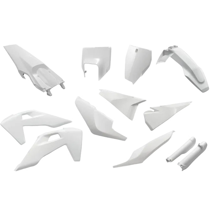 HUSQVARNA plastics set All 125-501 '19-'20 white