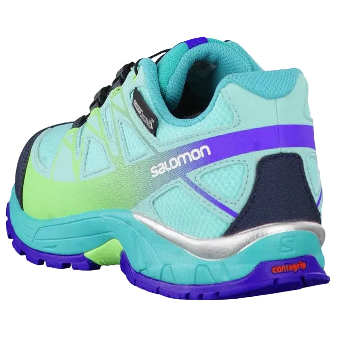 Buty SALOMON Wings CSWP J jasnoniebieskie/zielone