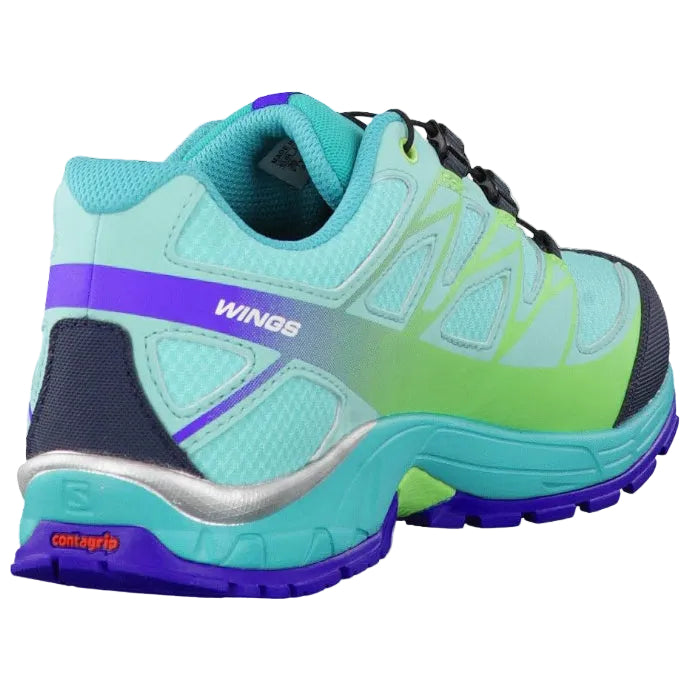 Buty SALOMON Wings CSWP J jasnoniebieskie/zielone