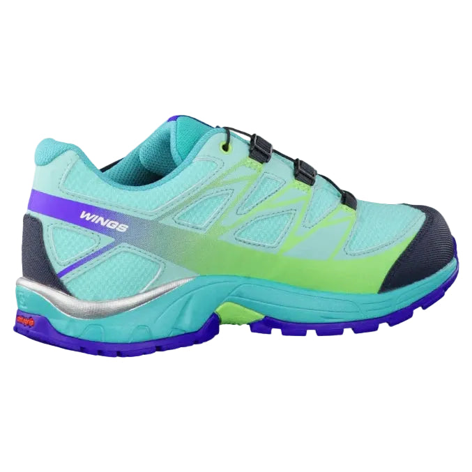 Buty SALOMON Wings CSWP J jasnoniebieskie/zielone