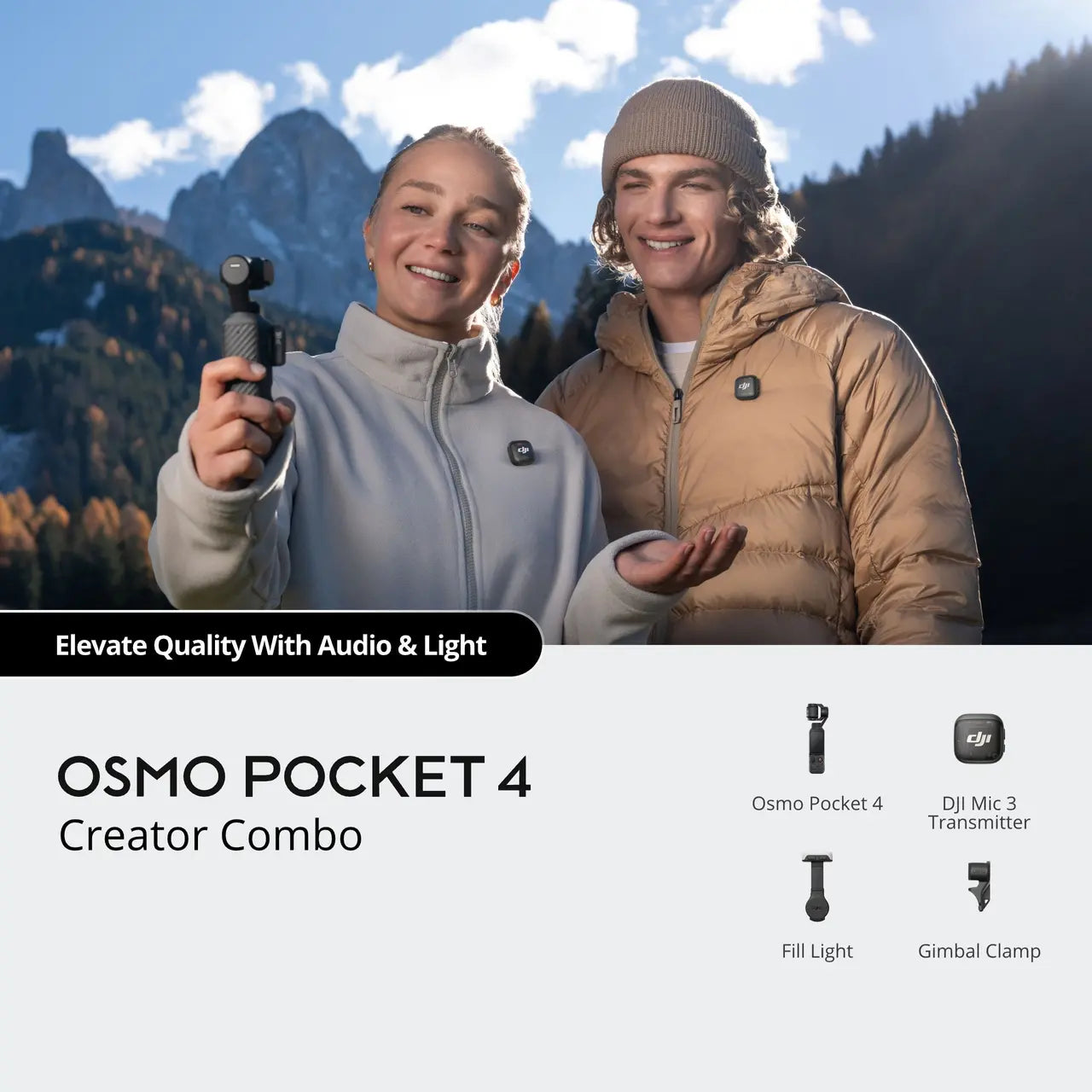 DJI camera Osmo Pocket 4 Creator Combo