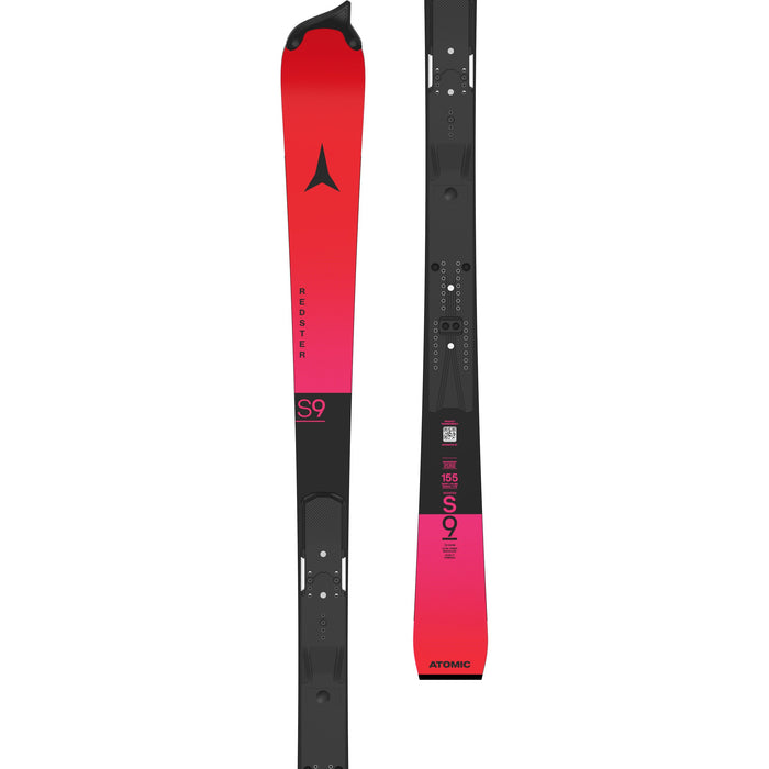 ATOMIC Redster FIS S9 155 red/black/pink w/o bindings slēpes