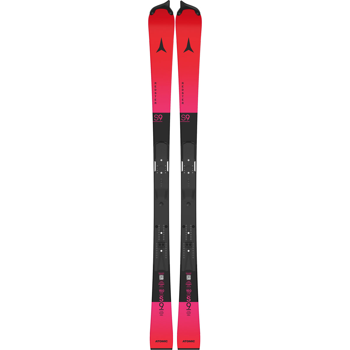 ATOMIC Redster FIS S9 NY 150 red/black/pink w/o bindings slēpes