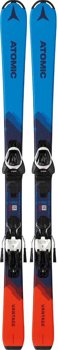 ATOMIC Vantage JR blue/red w/L L 6 GW kalnu slēpes ar stiprinājumiem