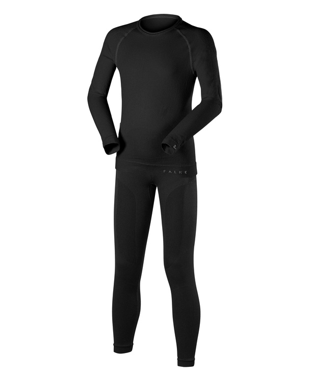 FALKE termokompl Kids Set MW TF black