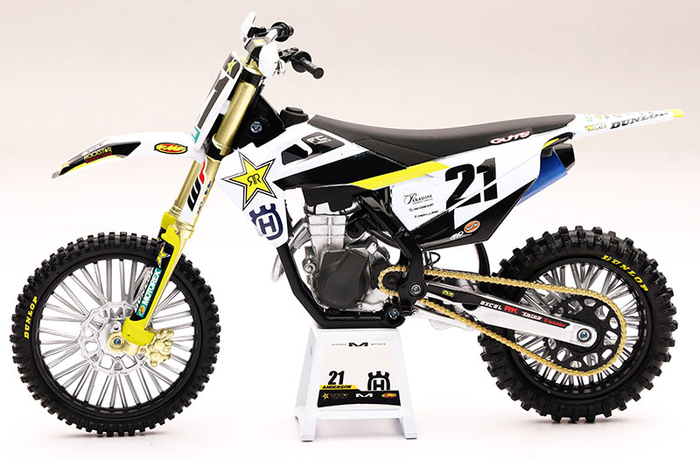 NEW RAY modelītis 1:12 MX FC 450 Jason Anderson #21