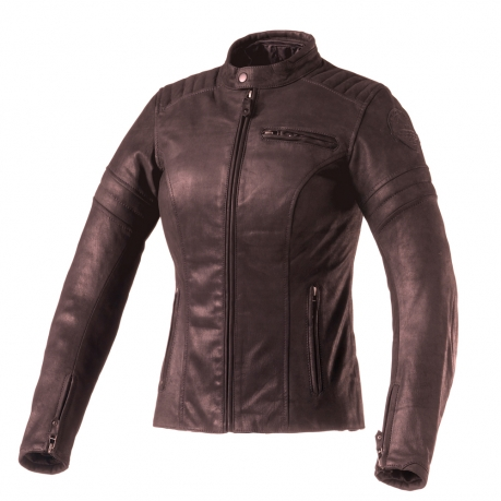 CLOVER ādas jaka Bullet Pro Lady brown