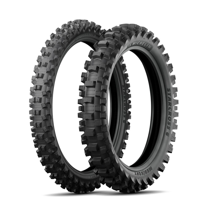 MICHELIN tire 110/90-19 Starcross 6 Medium Soft NHS 62M TT