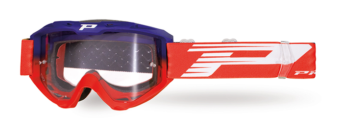 PROGRIP goggles 3450TR blue/red w/clear 3210