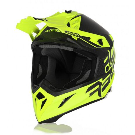 ACERBIS ķivere Impact Steel Carbon fluo yellow