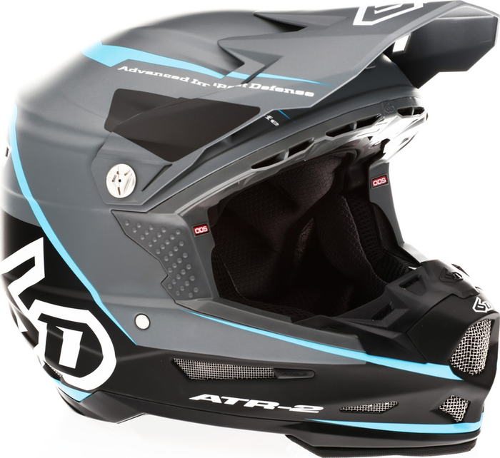 6D ķivere ATR-2 Alpha matt cyan/grey/black
