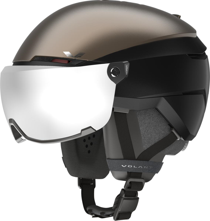 VOLANT ķivere Amid Visor HD PLUS black w/silver HD C2-3