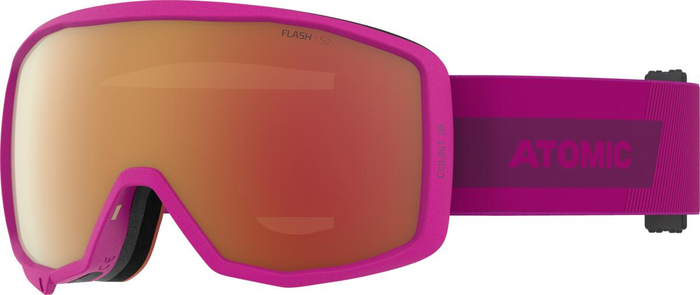 ATOMIC brilles JR Count Spherical pink w/red flash C2
