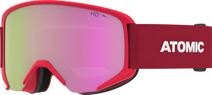 ATOMIC brilles Savor HD RS red w/pink copper HD C2-3 w/XLens C0-2