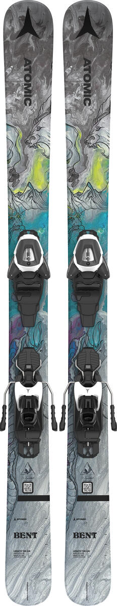 ATOMIC ski set Bent JR