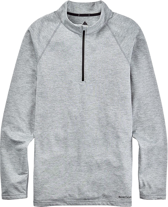 BURTON termokrekls HW X 1/4 Zip grey