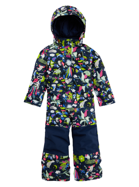 BURTON kombinezons TD One Piece black/yellow multi