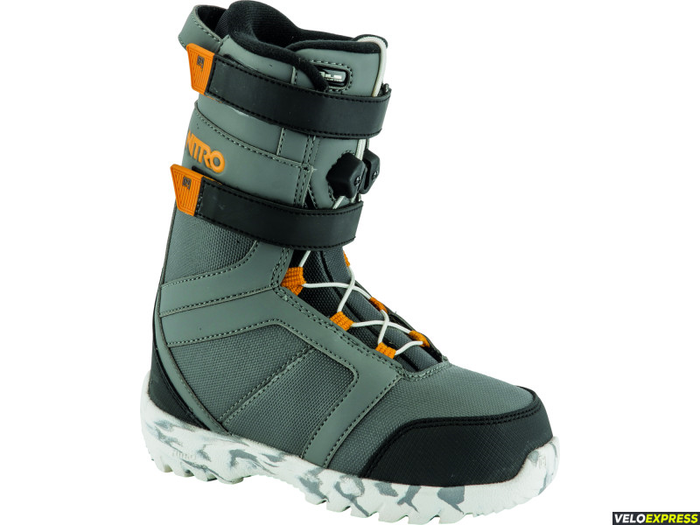 NITRO boots Rover QLS charcoal/black/orange
