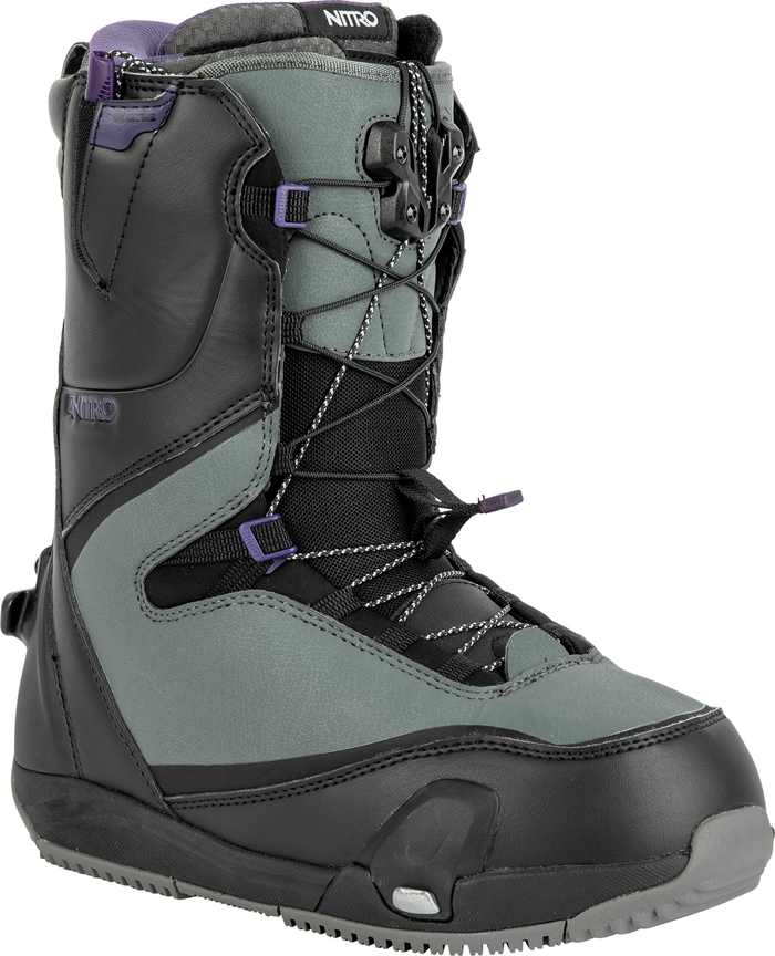 NITRO zābaki Cave TLS StepOn black/grey/violet