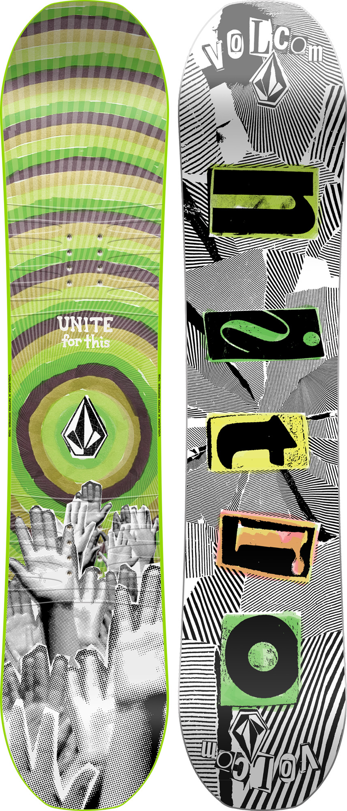 NITRO snowboard Ripper Kids x Volcom