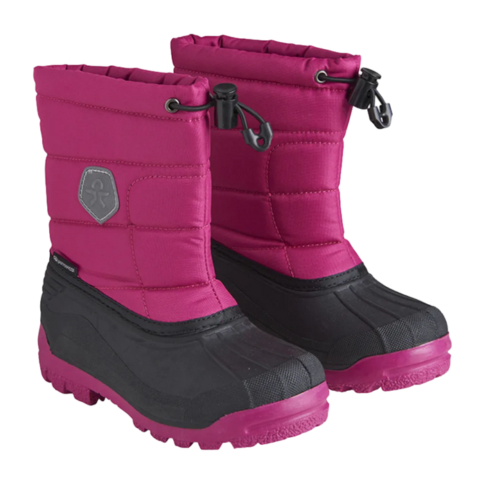 COLOR KIDS zābaki Boots WP dark pink/black