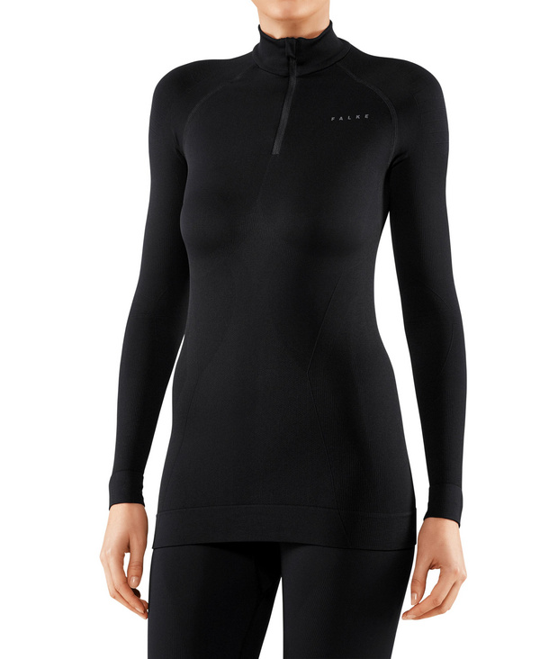 FALKE termokrekls LS Zip Women MW TF black
