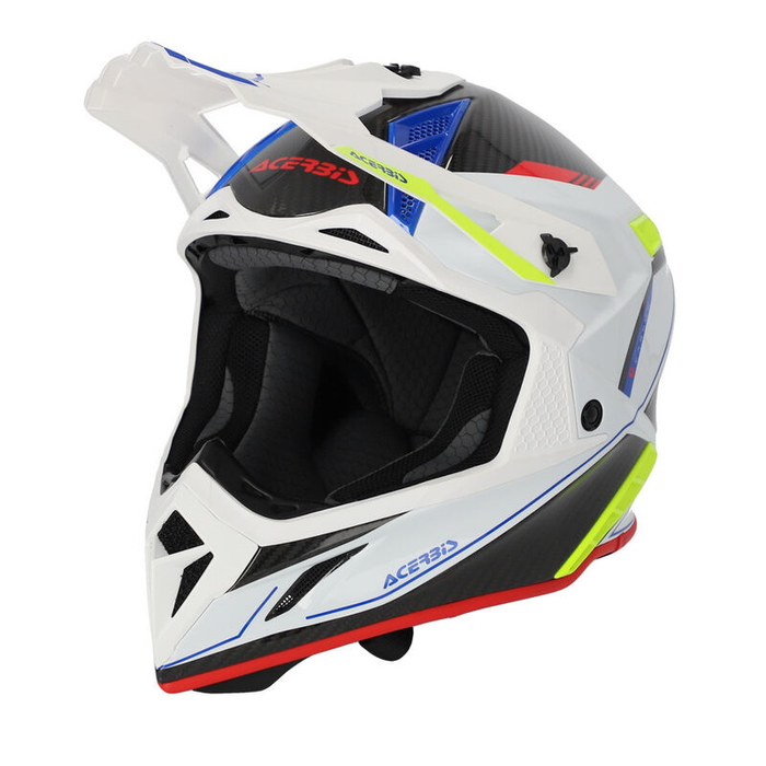 ACERBIS helmet Impact Steel Carbon 2206 white/black