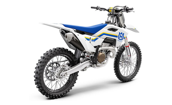 HUSQVARNA sēdeklis MX 125-450 Heritage '23 blue