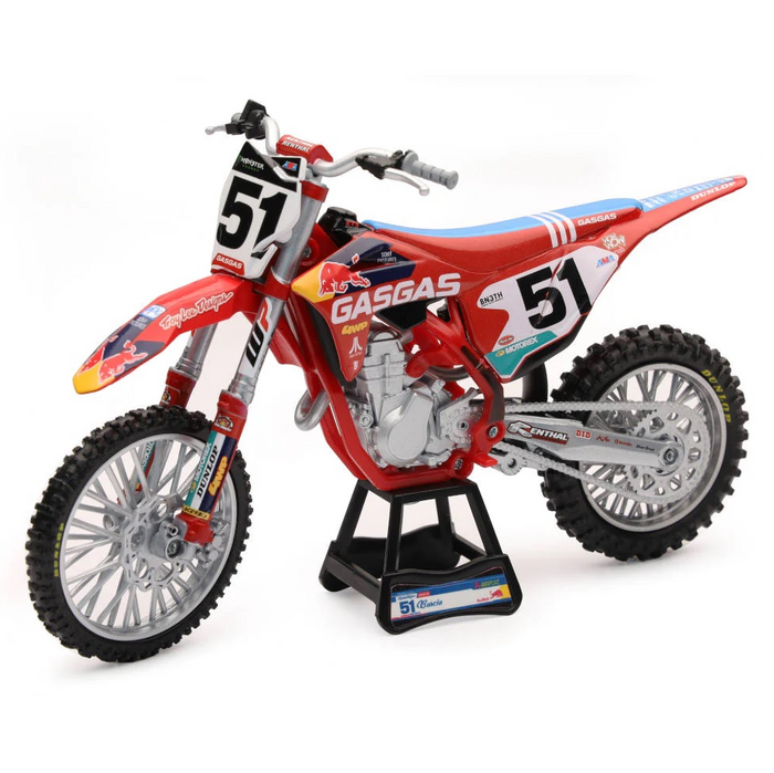 NEW RAY model 1:12 MX GasGas MC 450F Justin Barcia #51