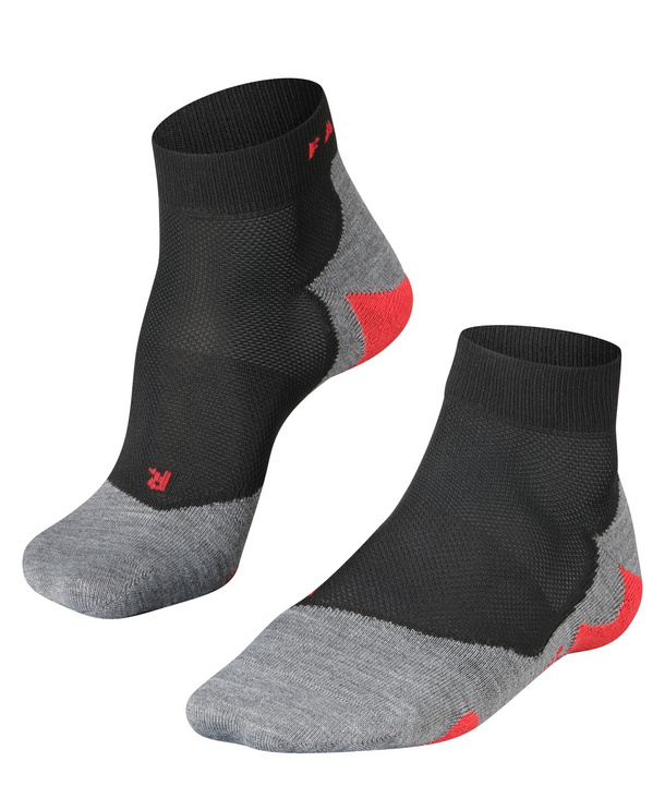 FALKE zeķes RU5 Short black/grey/red