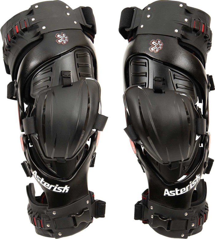 ASTERISK ceļu sargi Ultra Cell 4.0 pāris black