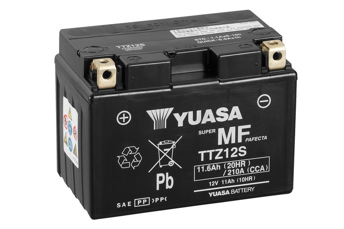 YUASA battery TTZ12S-BS 12V 11.6Ah AGM