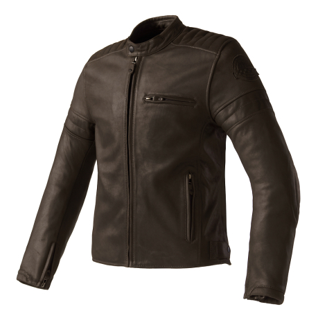 CLOVER ādas jaka Bullet Pro 2 dark brown