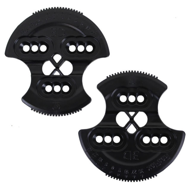 BURTON 3D hinge disc black pair