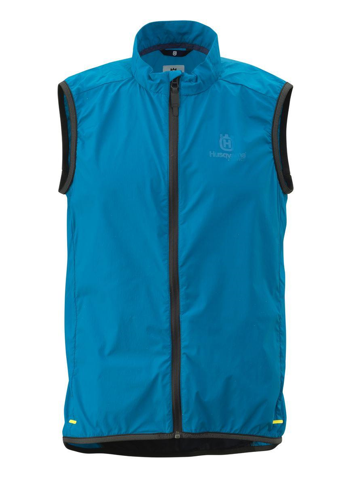 HUSQVARNA vest Discover Wind blue/black